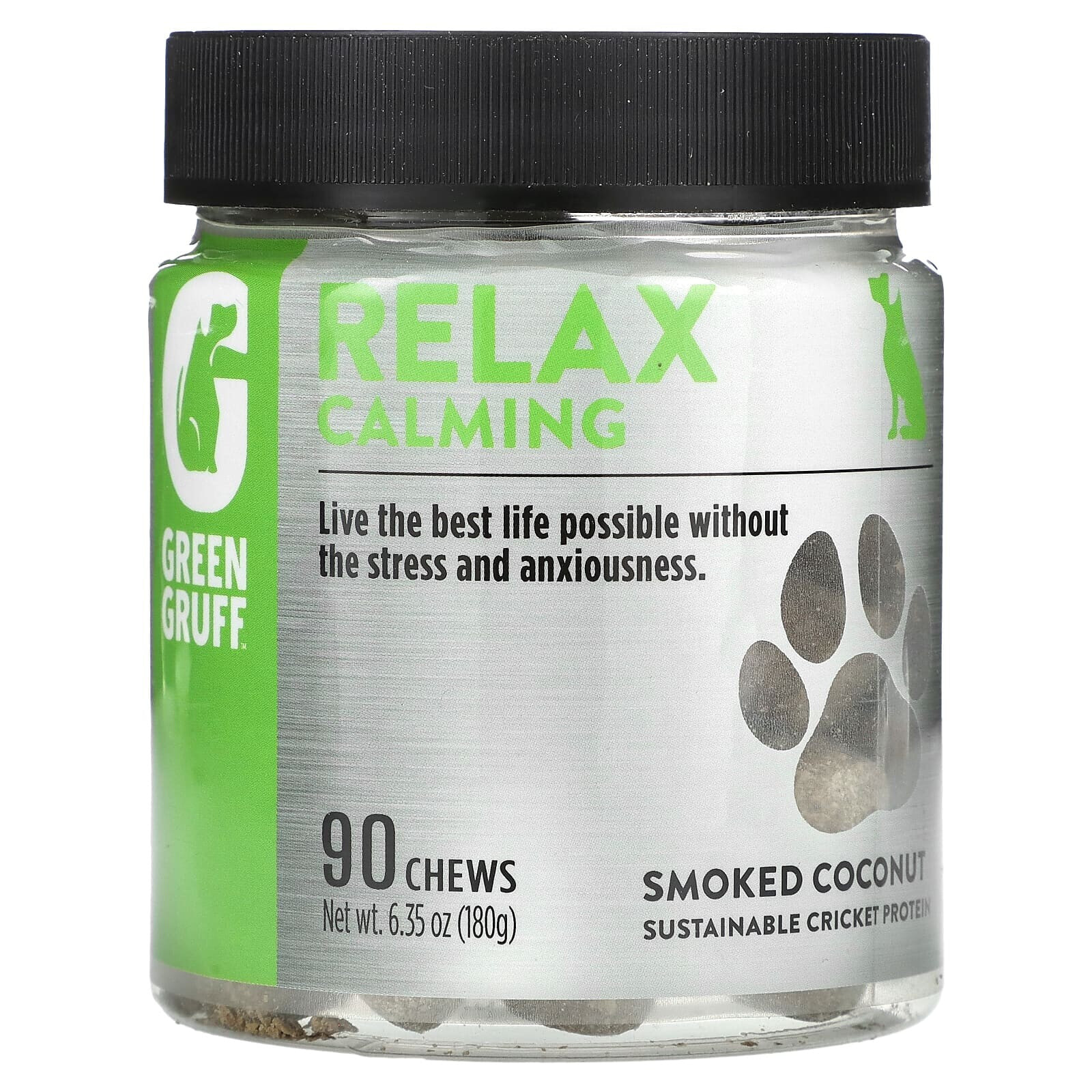 Relax Calming, Smoked Coconut, 90 Chews, 6.35 oz (180 g)