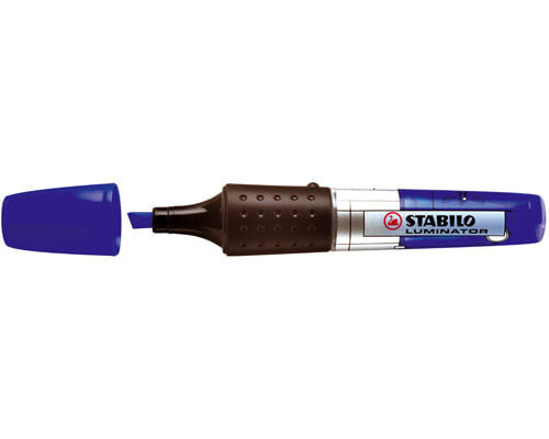 STABILO Textmarker 2-5mm blau Luminator