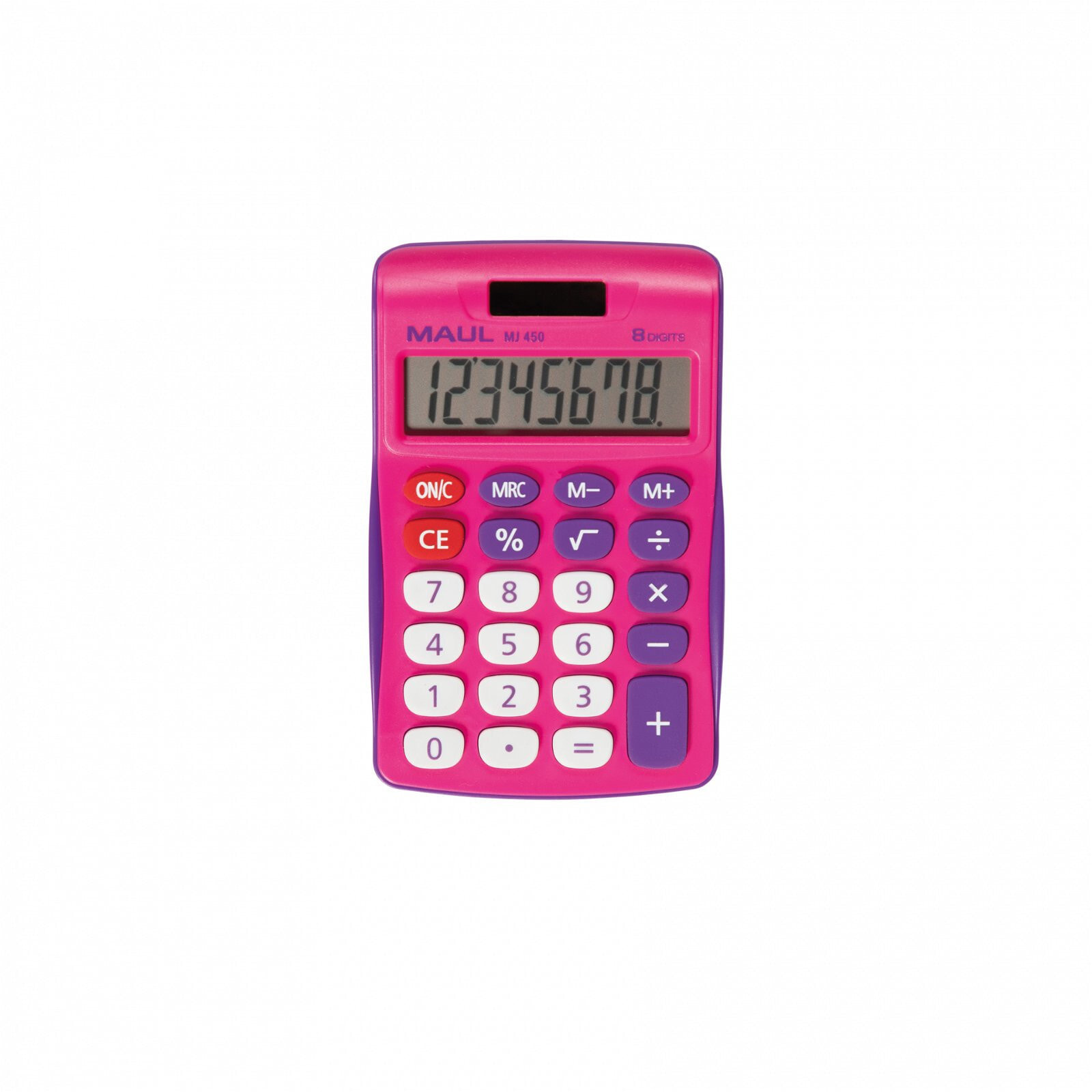 MAUL MJ 450 - Pocket - Display - 8 digits - 1 lines - Battery - Pink