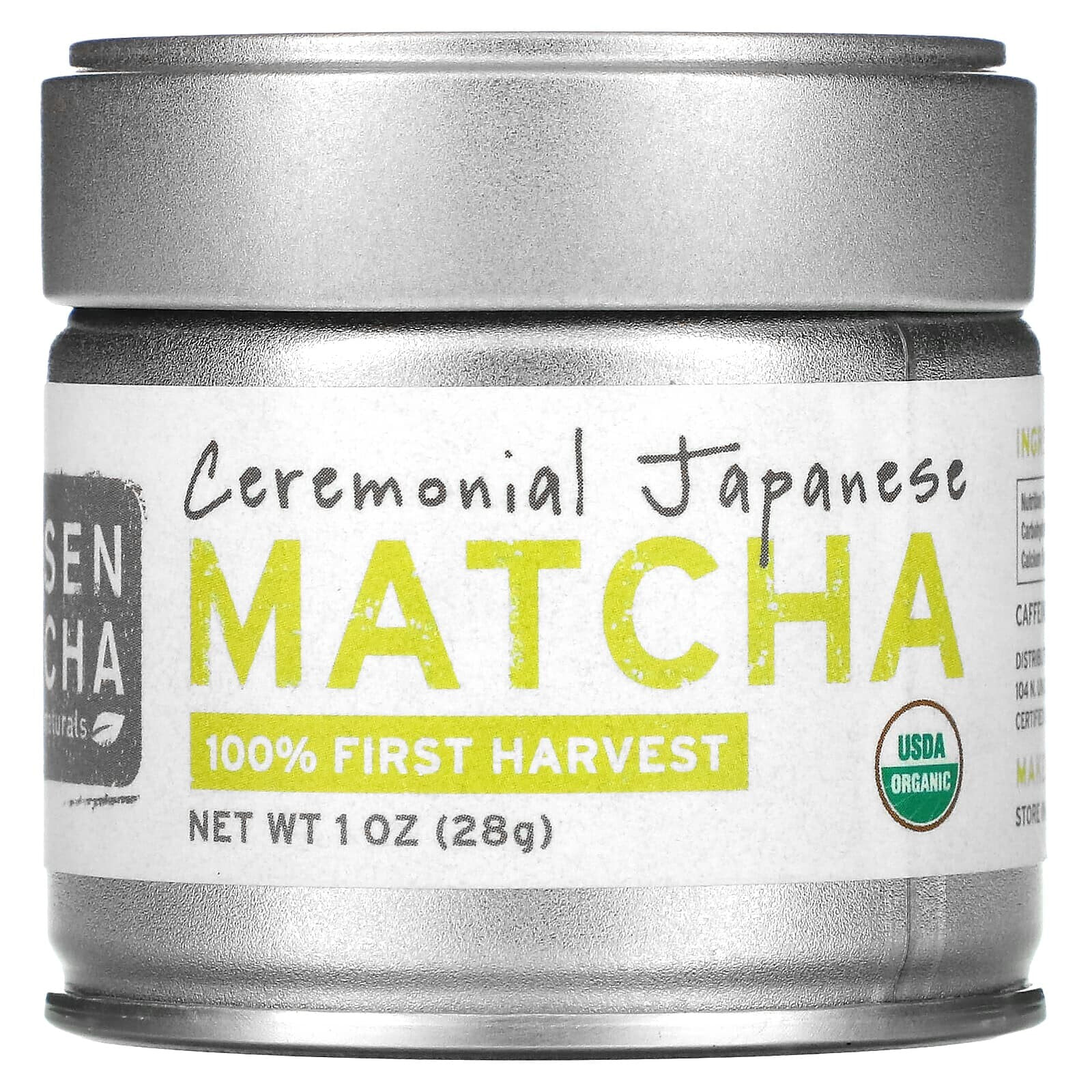 Sencha Naturals, Everyday Matcha, Japanese Green Tea Powder, 4 oz (113 g)