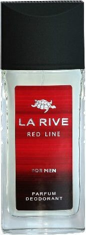 La Rive for Men Red Line Perfume Deodorant Мужской парфюмированный дезодорант спрей  80 мл