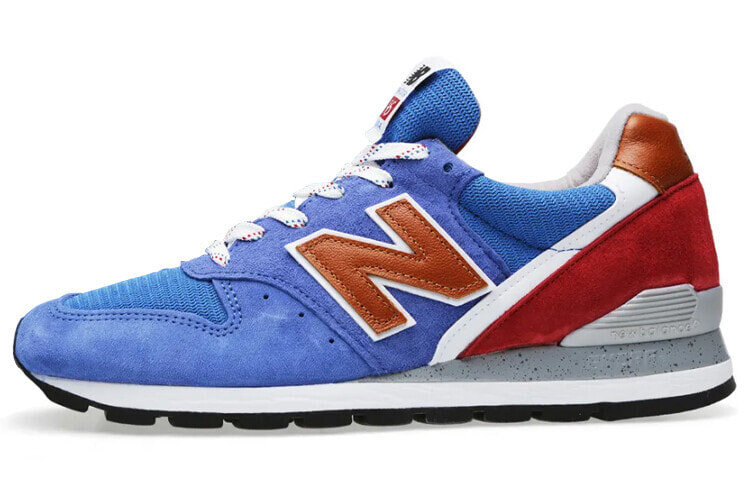 New Balance NB 996 低帮 跑步鞋 男女同款 蓝红色 美产 / Кроссовки New Balance NB M996BB