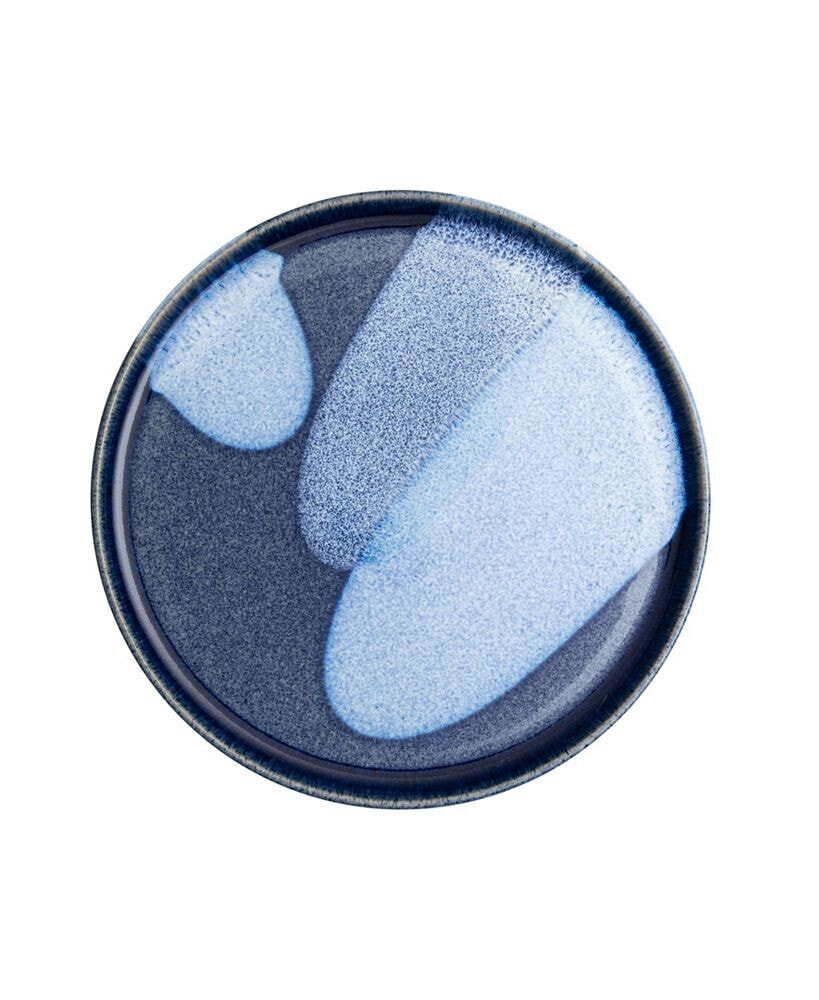 Denby studio Blue Accent Round Platter