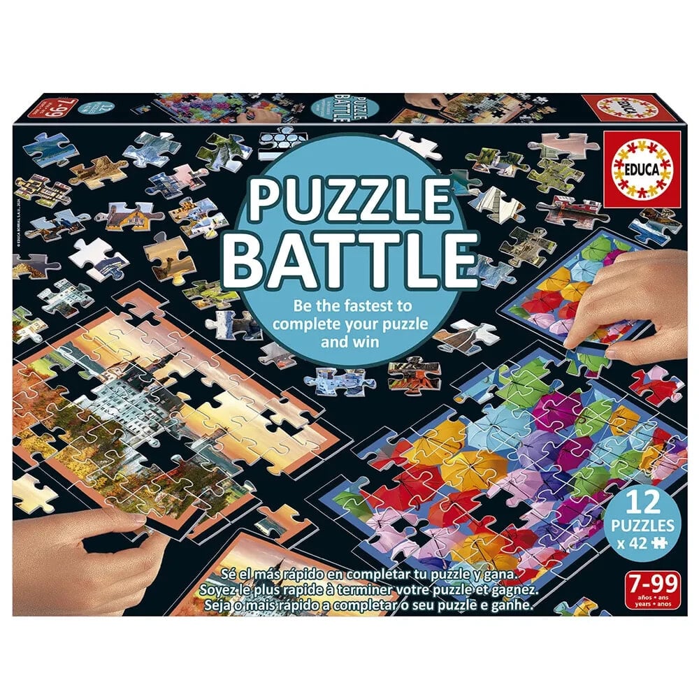 EDUCA Battle Paisajes 504 Pieces puzzle