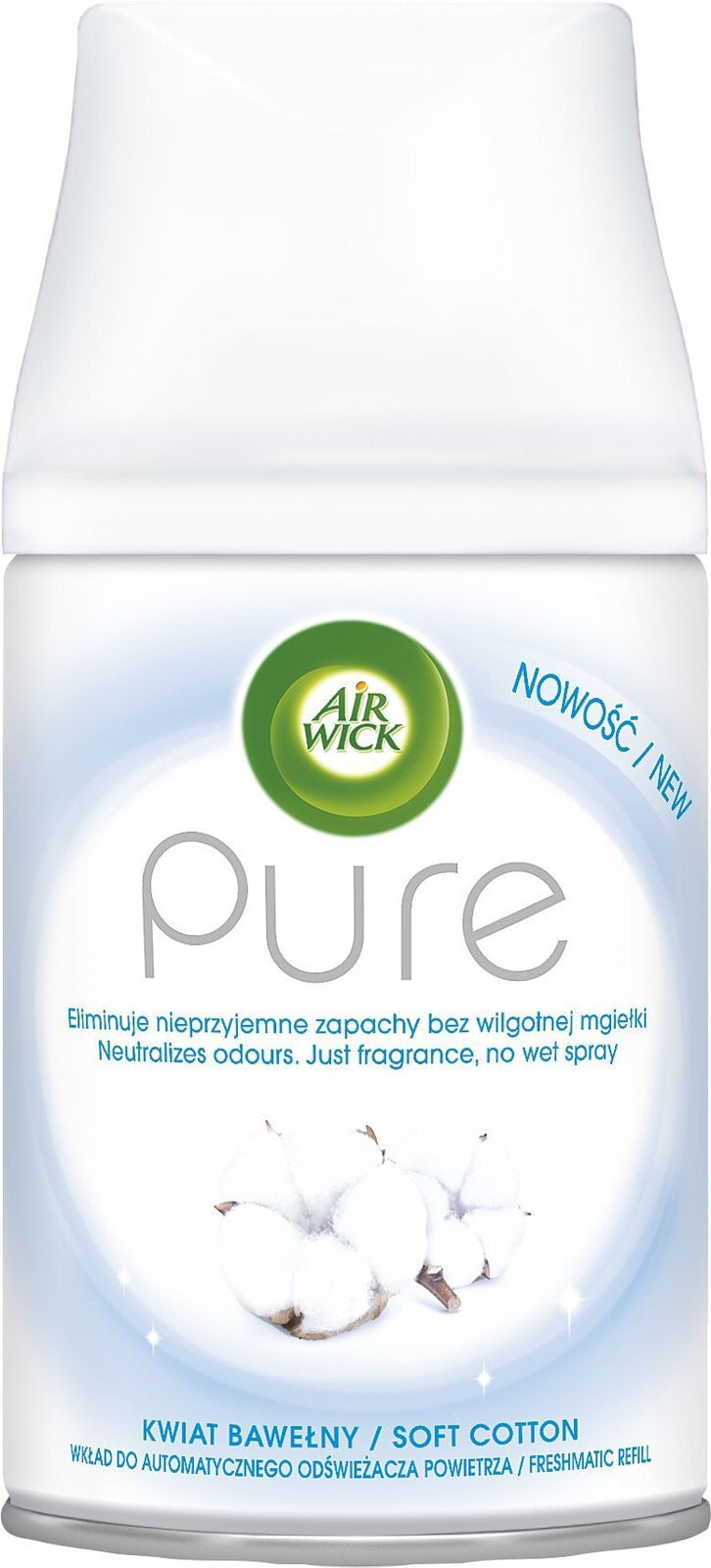Освежитель воздуха Air-wick Air Wick Air Wick Freshmatic Pure wkład Kwiat Bawełny 250 ml