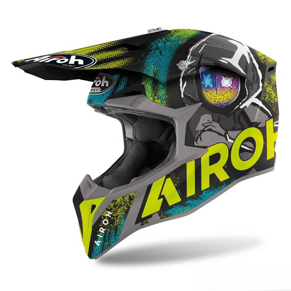 AIROH Wraap Alien off-road helmet