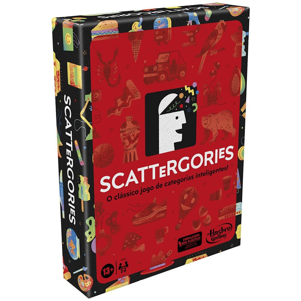 HASBRO Classic Scattergories Portuguese Version Board Game