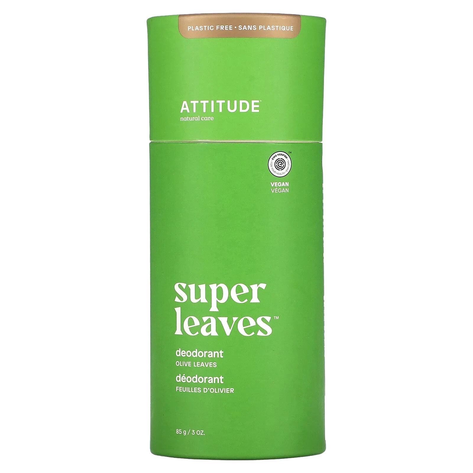 Super Leaves Deodorant, White Tea Leaves, 3 oz (85 g)
