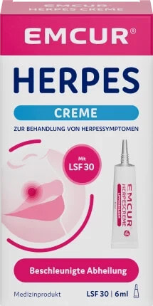 Lippenherpes Creme, 6 ml