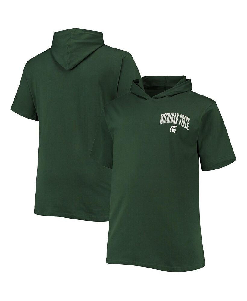 Profile men's Green Michigan State Spartans Big and Tall Team Hoodie T-shirt