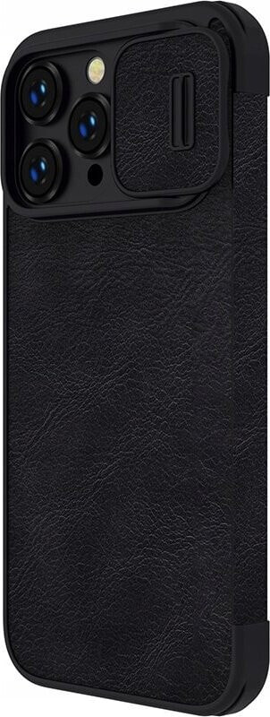 Nillkin Etui skórzane Nillkin Qin Pro Leather Case do iPhone 14 Pro Max (czarne)