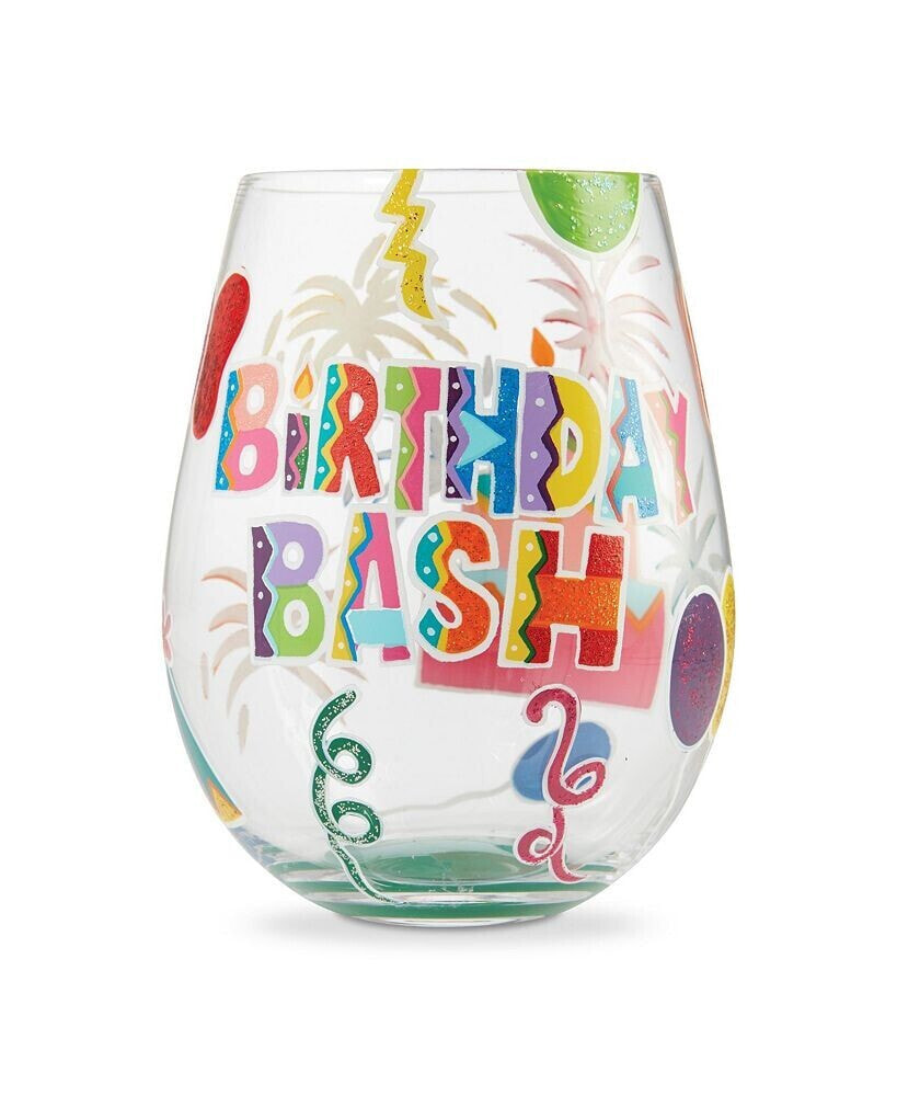 Enesco lOLITA Birthday Bash Stemless Wine Glass
