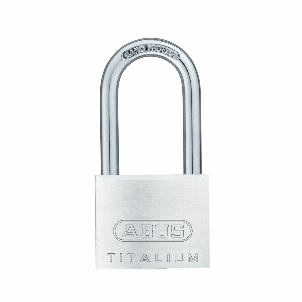 Key padlock ABUS Titalium 64ti/20hb20 Steel Aluminium Length (2 cm)