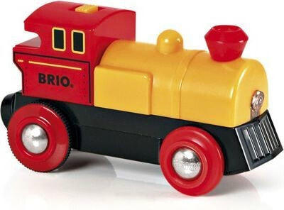 Набор игрушечных железных дорог для мальчиков Brio Two-Way Battery Powered Engine (33594)