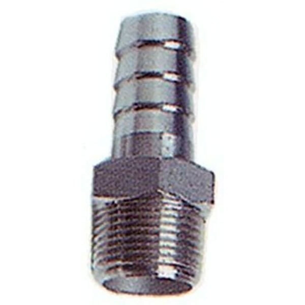 GOLDENSHIP Stainless Steel 1 1/4´´ Male Hose Adapter