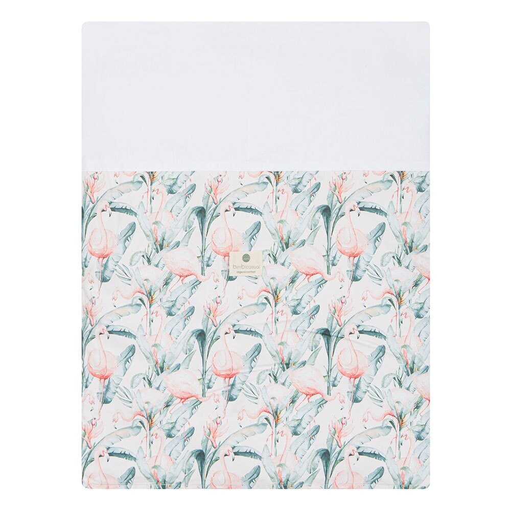 BIMBIDREAMS Flamingo Quilt + Filling For Cradle
