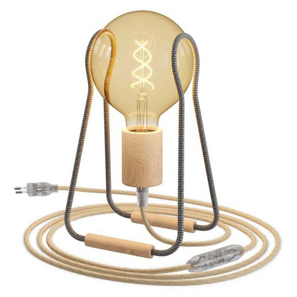 CREATIVE CABLES Taché Wood Lamp