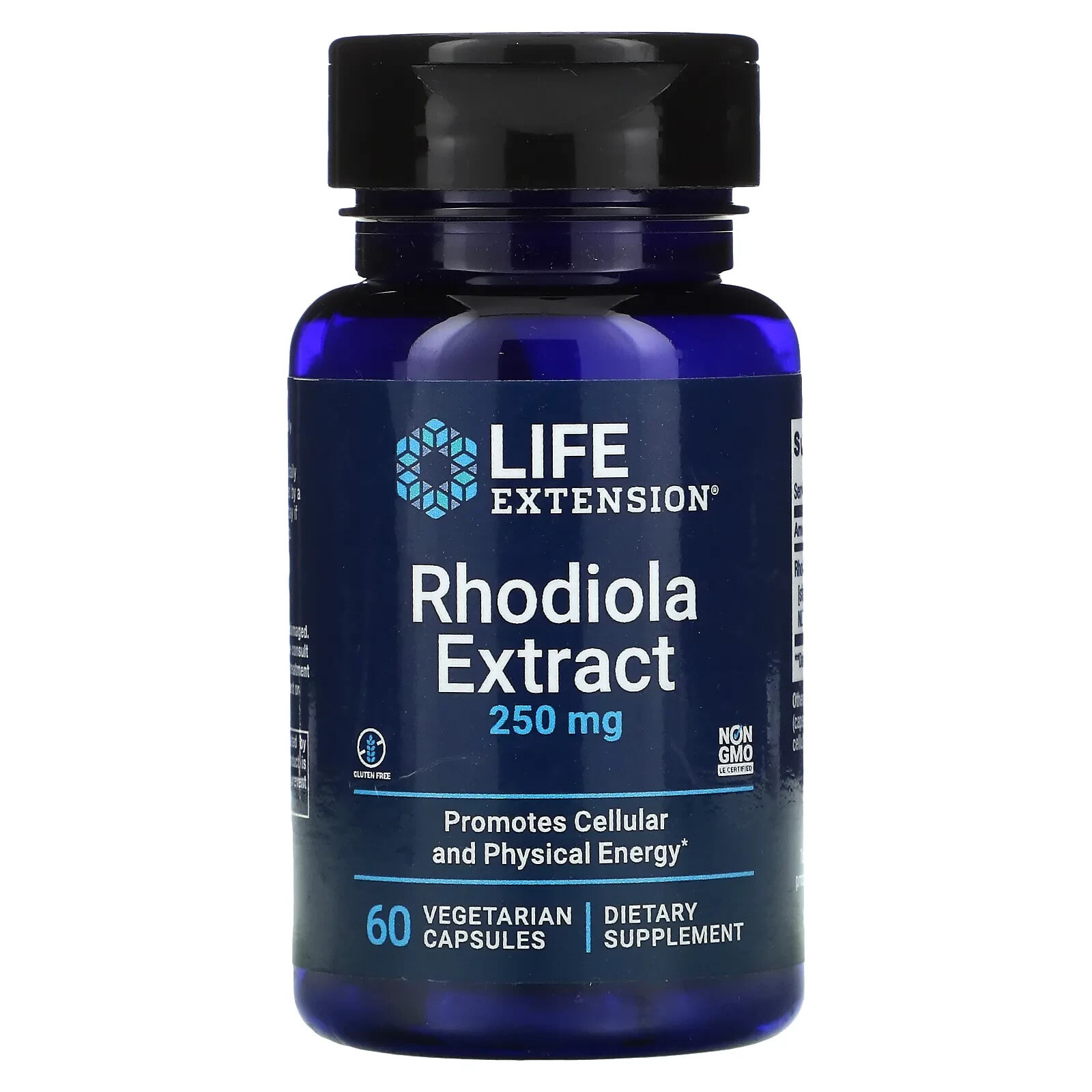 Life Extension, Rhodiola Extract, 250 mg, 60 Vegetarian Capsules