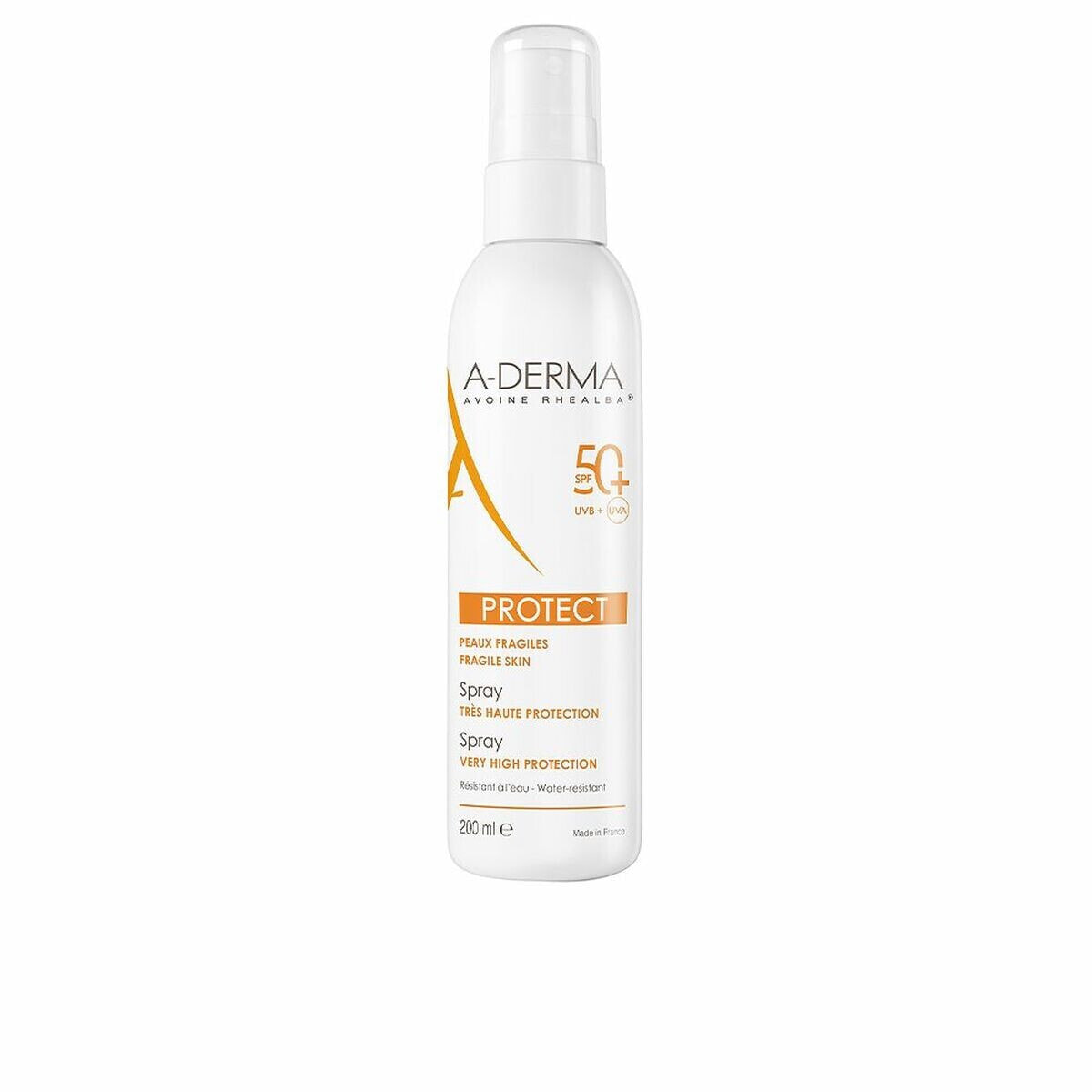 Body Sunscreen Spray A-Derma Protect 200 ml SPF 50+