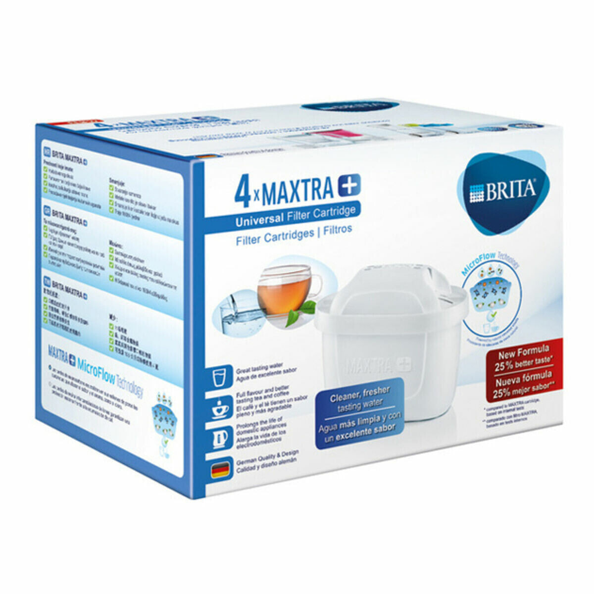 Brita MAXTRA+ Картридж фильтра для воды 4 шт 1025373