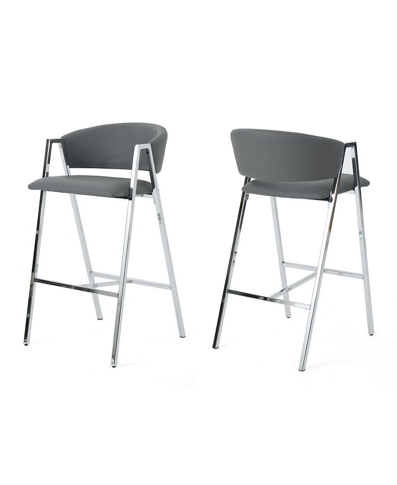 Noble House masden Modern Barstool (Set of 2)