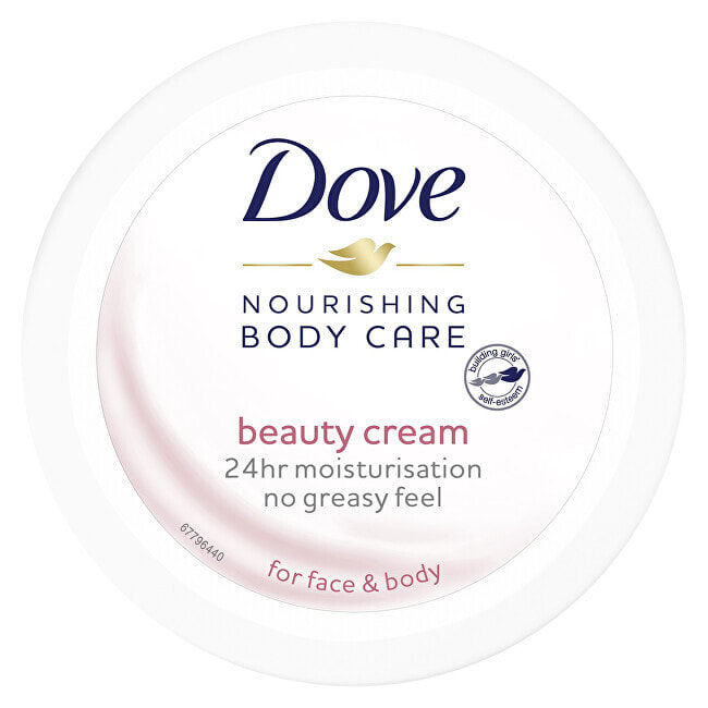 Dove Beauty Cream for Face & Body Увлажняющий питательный крем для лица и тела 150 мл