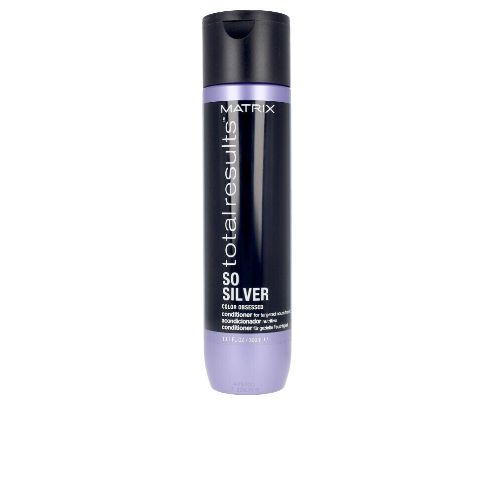 Matrix Total Results Color Care So Silver Conditioner Питательный кондиционер для сухих и ломких волос  для светлых , платиновых и седых волос 300 мл