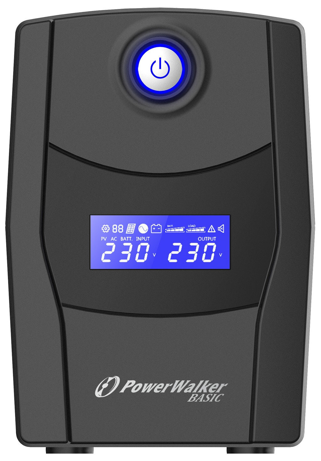 Источник бесперебойного питания BlueWalker VI 800 STL - Line-Interactive -  0.8 kVA - 480 W - Sine - 162 V - 290 V