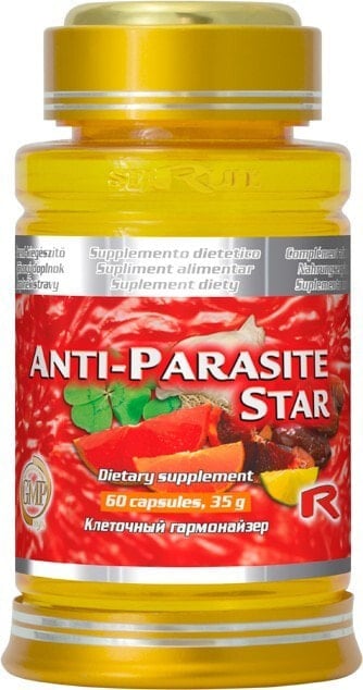 Starlife Anti-parasite Star Антипаразитарный комплекс  для полезной микрофлоры в организме 60 капсул