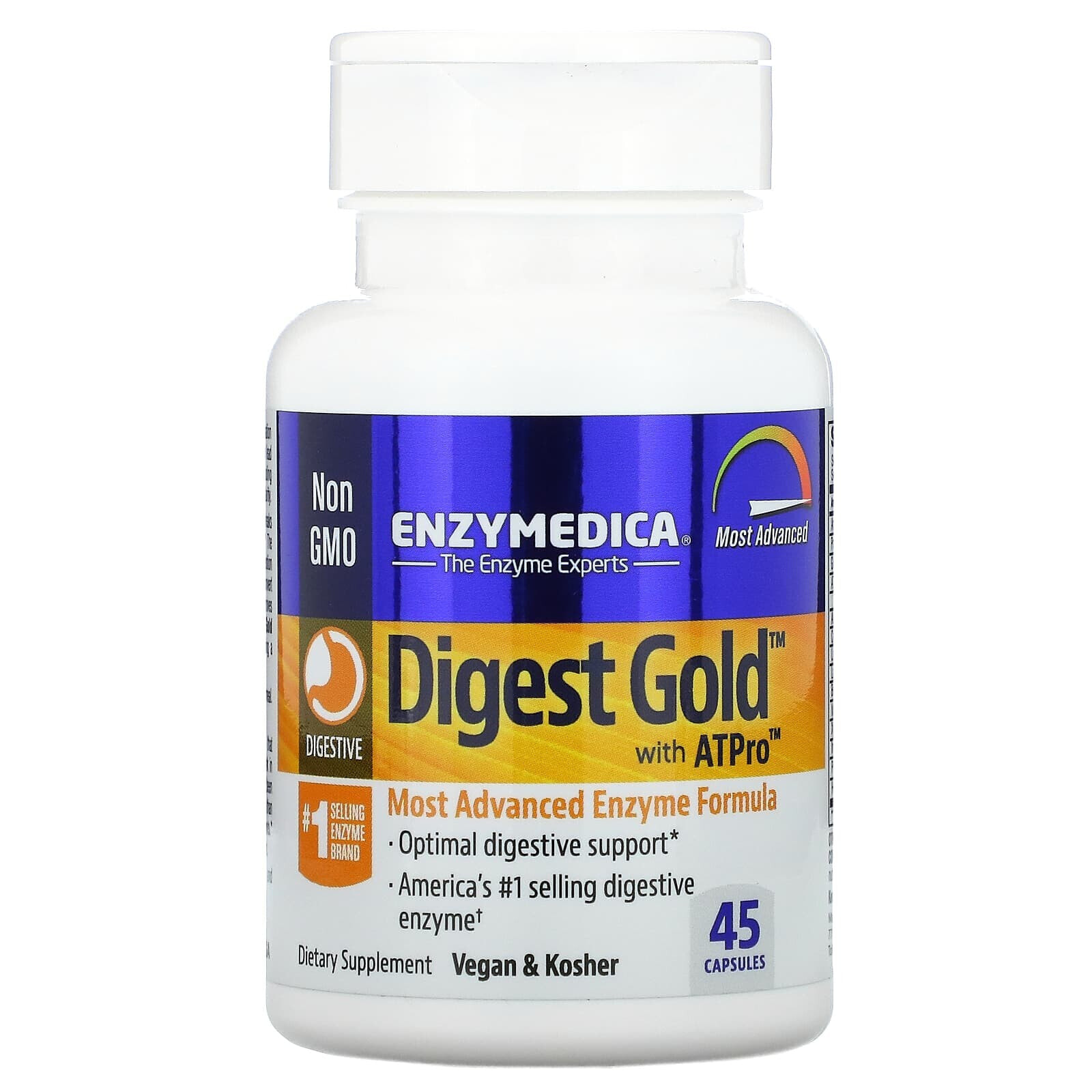 Digest Gold® with ATPro®, Maximum Strength, 180 Capsules