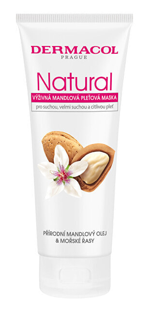 Средство для питания или увлажнения кожи лица Dermacol Nourishing almond face mask Natura l (Almond Face Mask) 100 ml