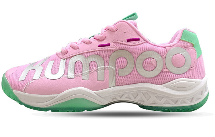 KUMPOO Badminton Shoes Unisex Low-Top Pink