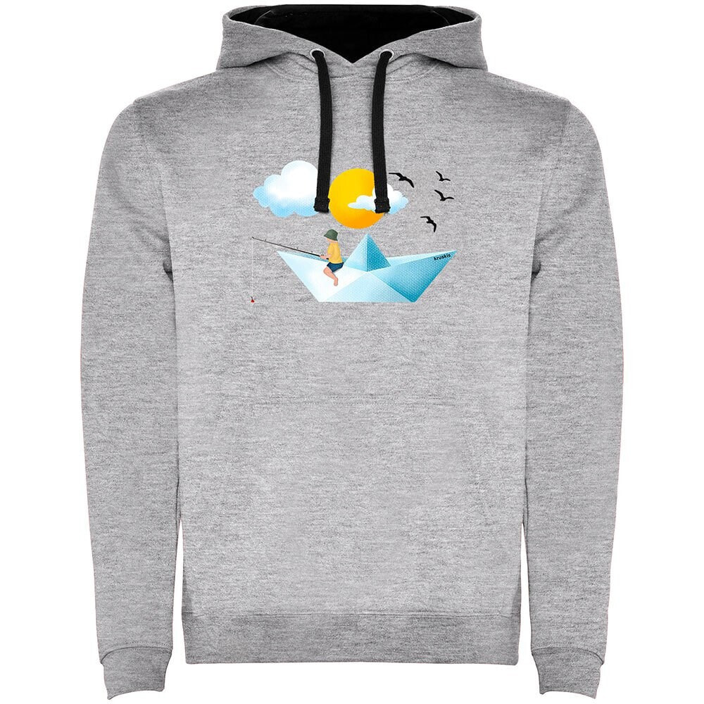 KRUSKIS Paper Boat Two-Colour Hoodie