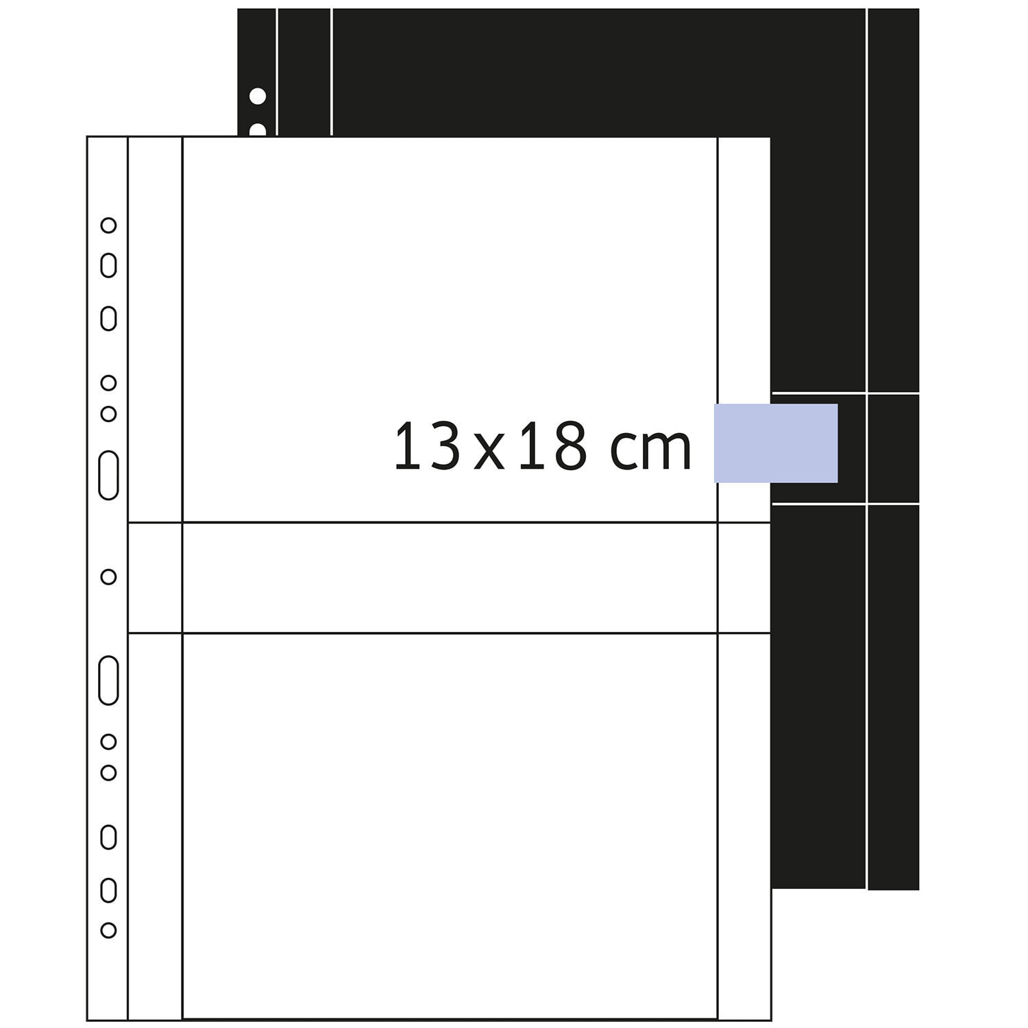 HERMA 7564 файл для документов 130 x 180 mm Полипропилен (ПП) 250 шт