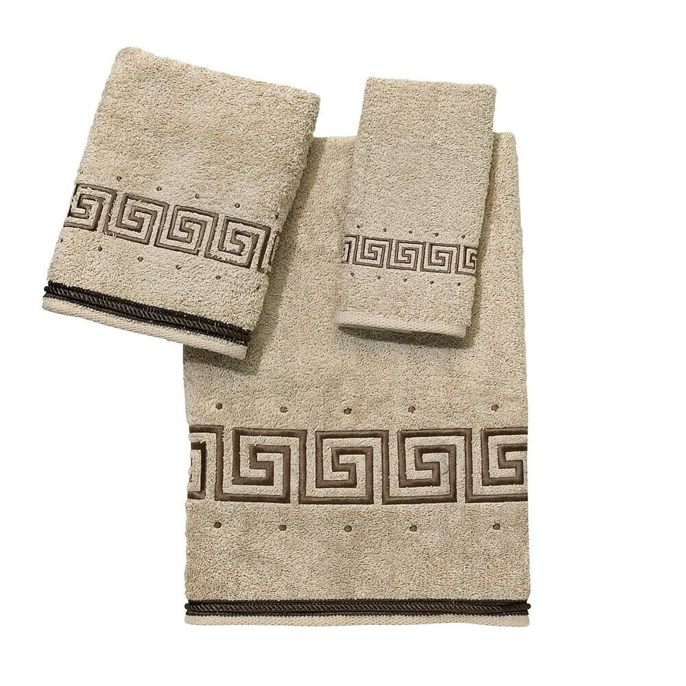 Avanti pre Athena Greek Key Embroidered Hand Towel, 16
