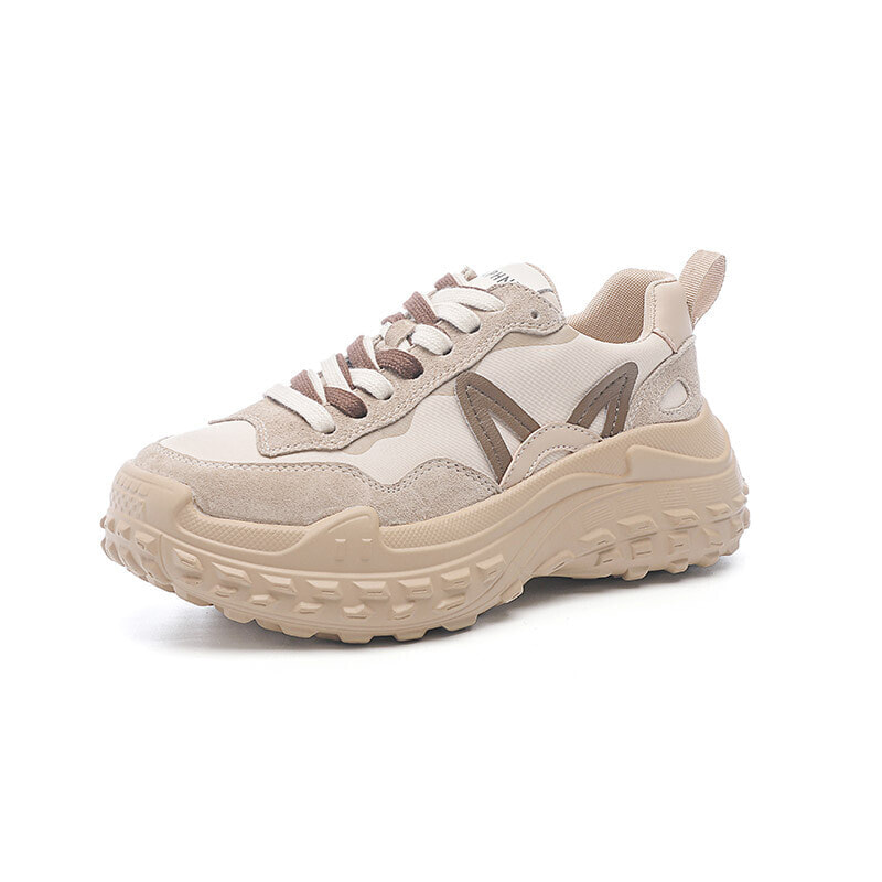 DAPHNE Chunky Sneakers Women's Low-Top Apricot