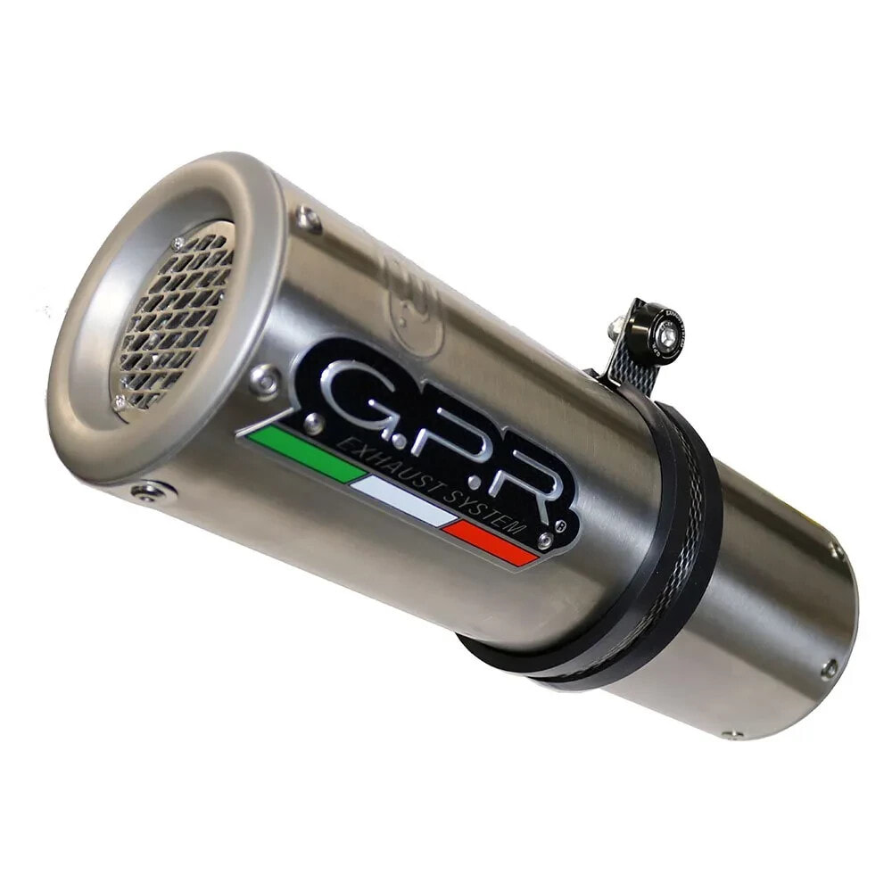 GPR EXCLUSIVE M3 Inox Slip On YZF R6 17-20 Euro 4 Not Homologated Muffler