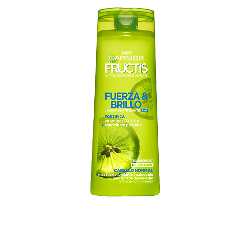 Garnier Fructis Strength & Shine 2 in 1 Shampoo Укрепляющий и придающий блеск шампунь для нормальных волос 360 мл