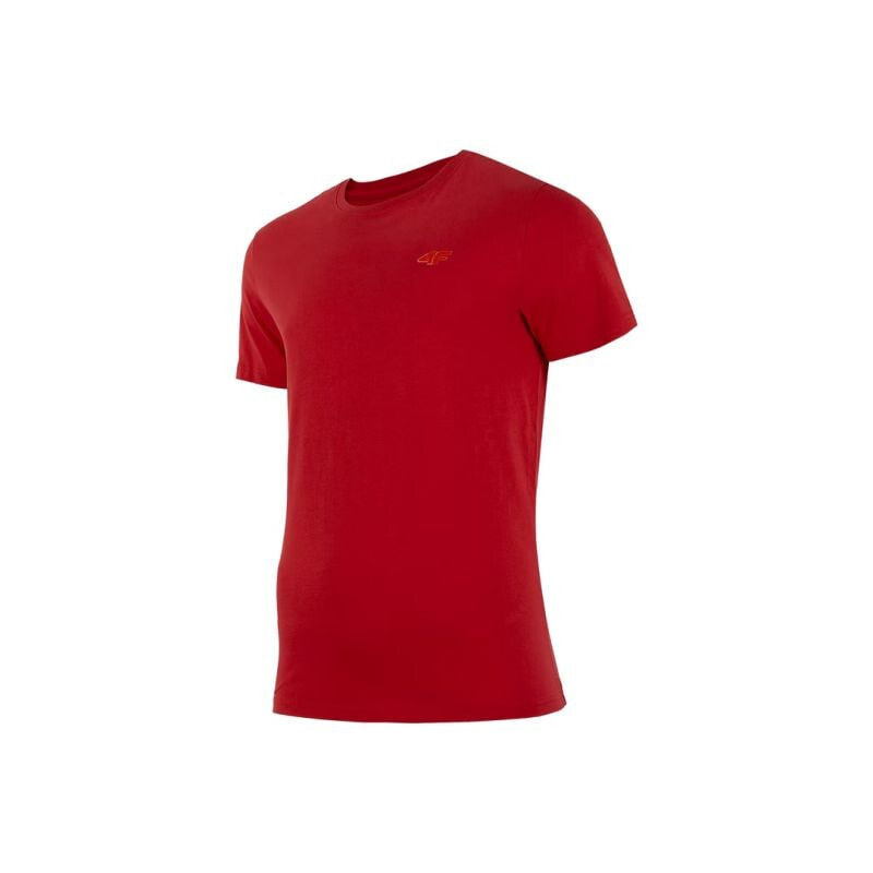 Мужская спортивная футболка красная T-shirt 4F M H4L22-TSM352 red