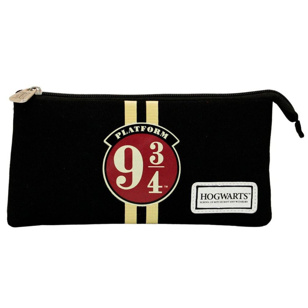 KARACTERMANIA Harry Potter Triple Pocket Pencil Case 9.75