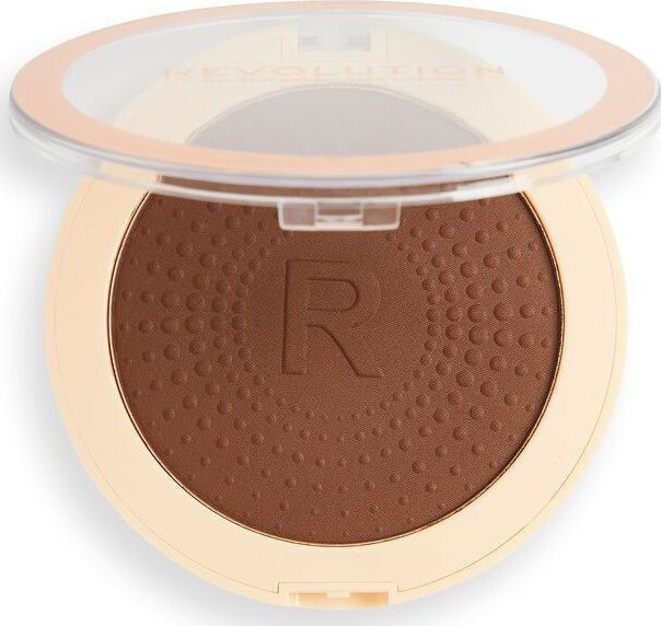 Makeup Revolution Mega Bronzer 05 Deep Бронзирующая пудра для лица 15 г