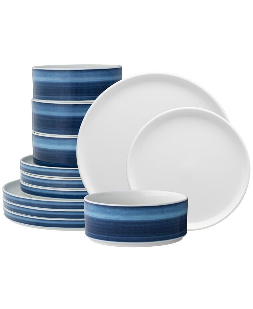 Noritake colorStax Ombre Stax Set, 12 Pieces