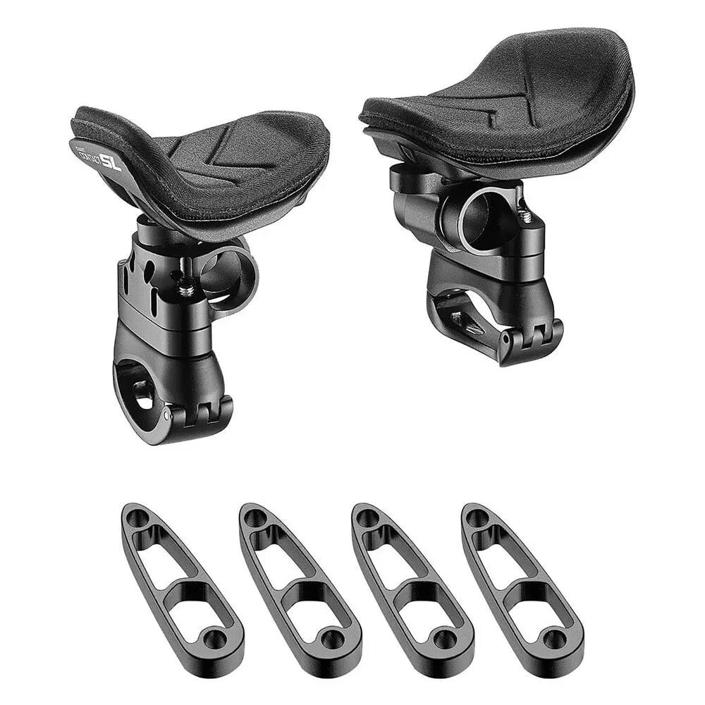 GIANT Contact Aero Clip-On aero bars armrests with pads Refurbished