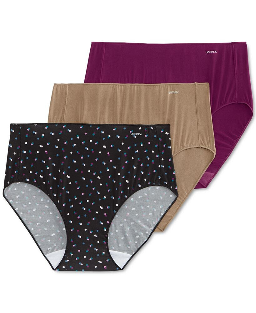 Women's 3-Pk. No Panty Line Promise® Underwear 1772 трусы V71096228Цвет:  Starlight/plum/pink; Размер: 7 купить по выгодной цене от 4002 руб. в  интернет-магазине  с доставкой