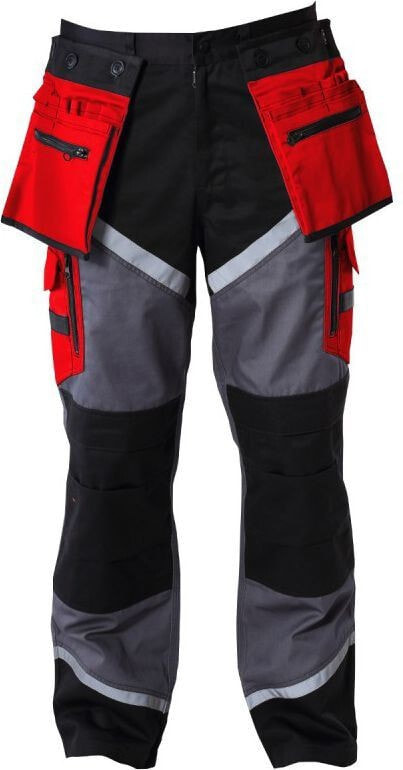 Lahti Pro Protective waist trousers with reflectors, cotton L (L4050503)