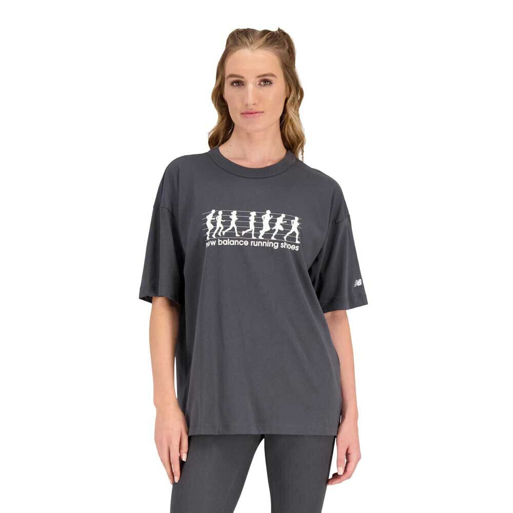 NEW BALANCE Athletics Remastered Cotton Oversized Short Sleeve T-Shirt