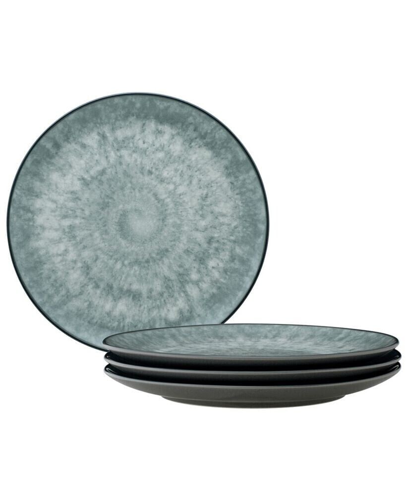 Colorkraft Essence 4 Piece Coupe Dinner Plate Set, 10.5