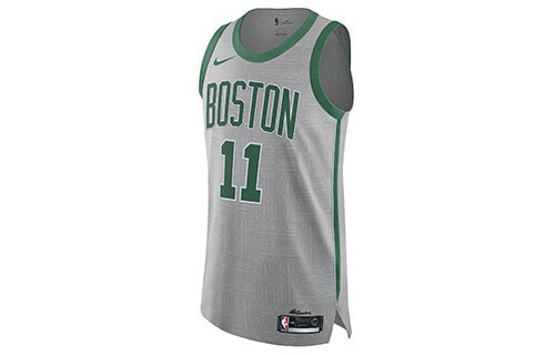 Nike X NBA Kyrie Irving City Edition Authentic Jersey Grey Green Nike 3XL 17131 Nike