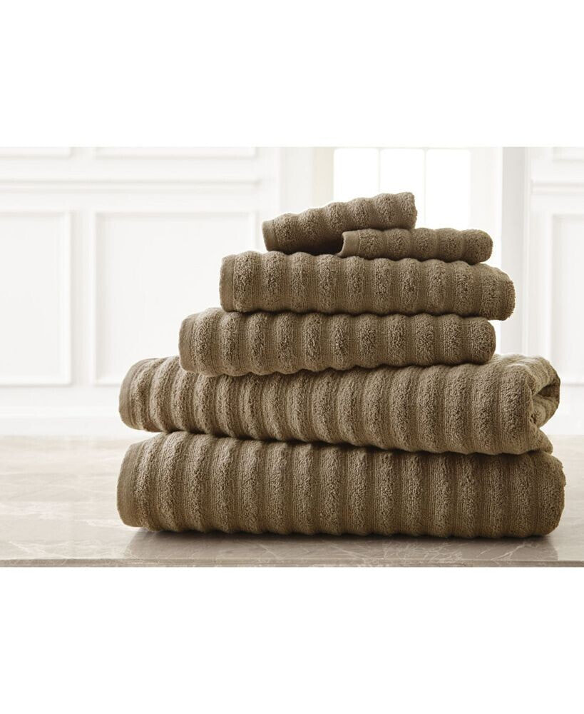 Modern Threads wavy Luxury Spa Collection 6-Pc. Quick Dry Towel Set