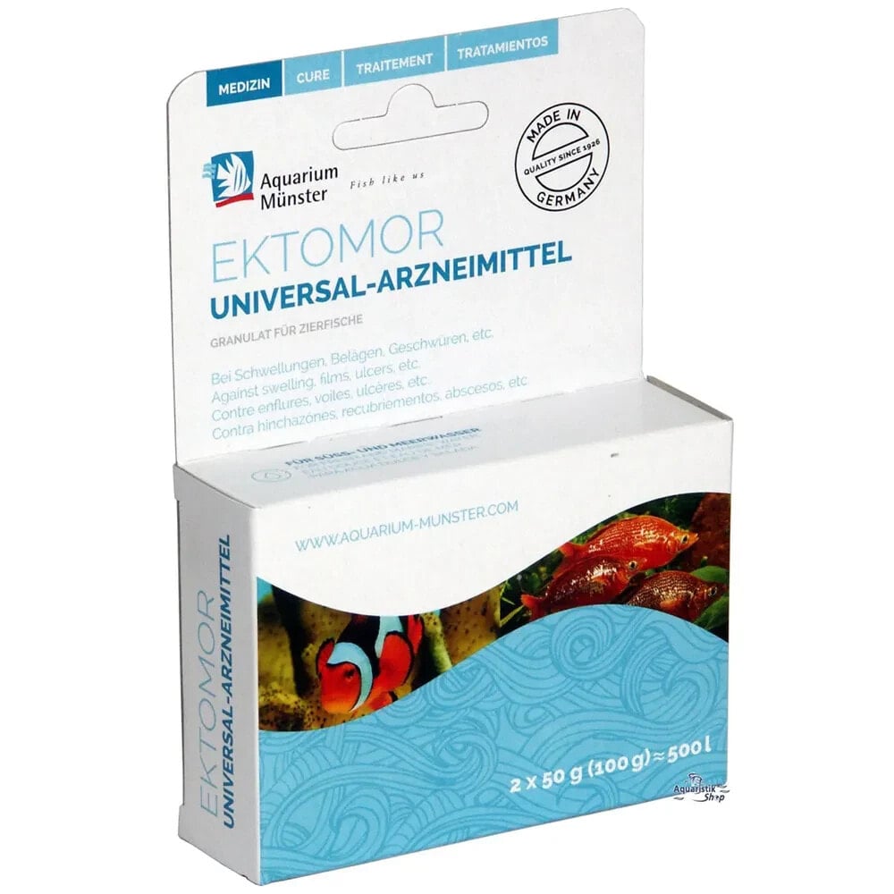 AQUARIUM MUNSTER Ektomor 2x50g medication